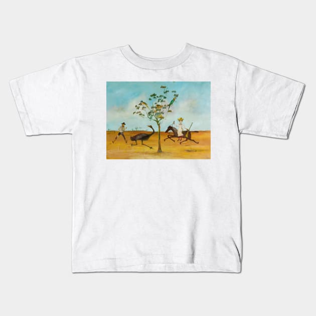 Sidney Nolan Kids T-Shirt by Kollagio